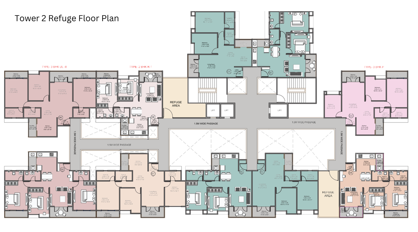 Kohinoor-Viva-Pixel-Tower-2-Refuge-Floor-Plan