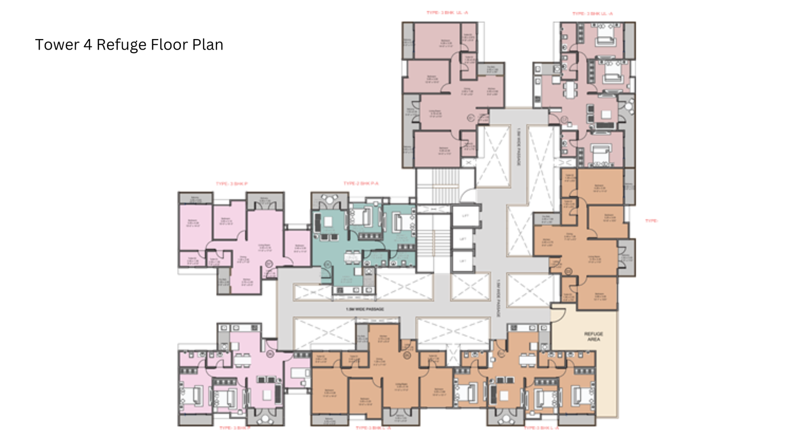 Kohinoor-Viva-Pixel-Tower-4-Refuge-Floor-Plan